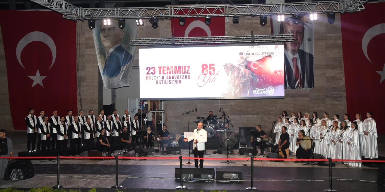 Antakya Medeniyetler Korosu'ndan 85'inci Yıl Konseri