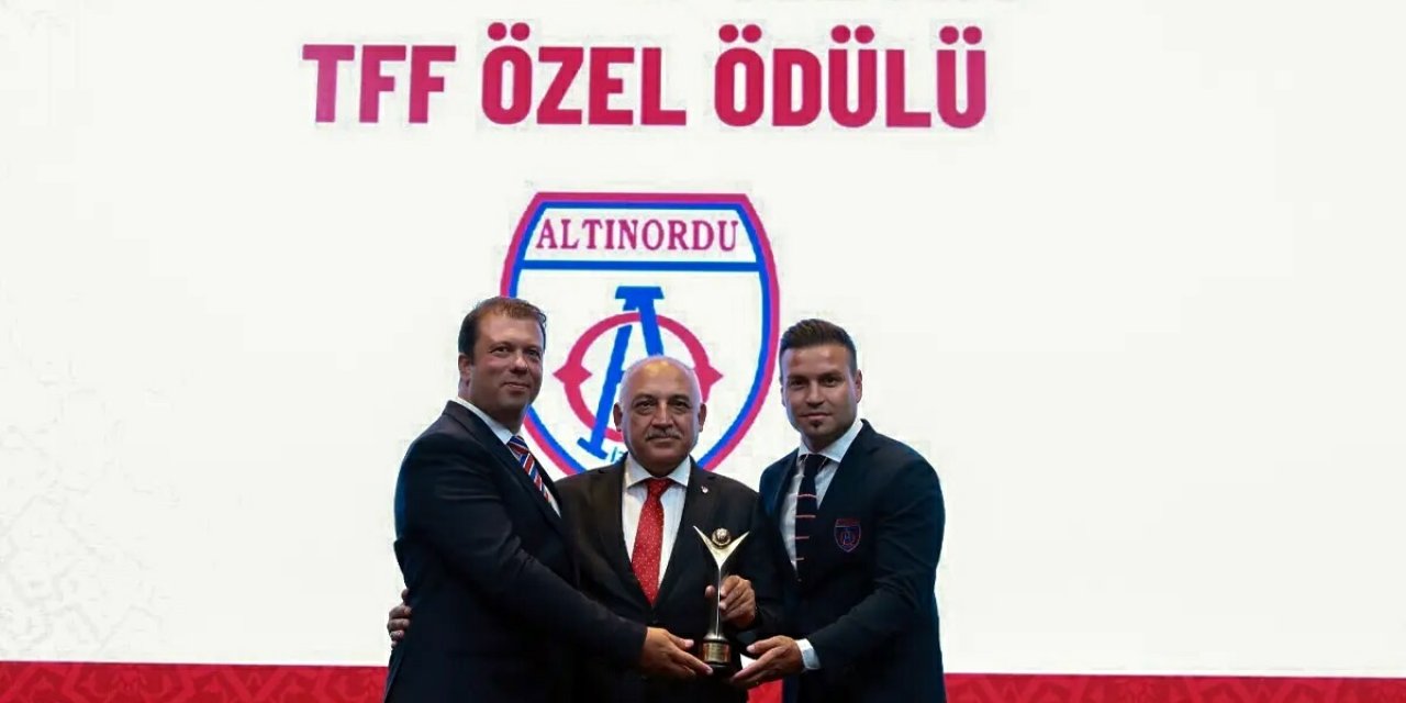 Altınordu'ya Tff'den Özel Ödül