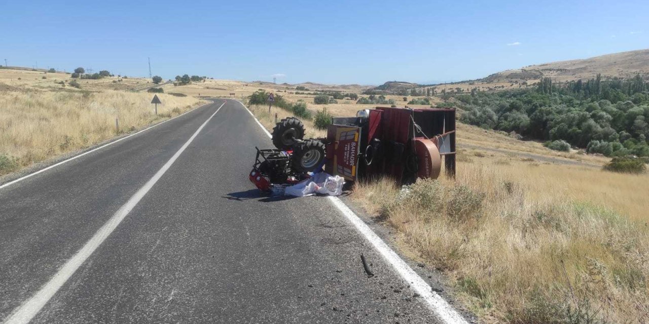 Malatya'da Patpat Devrildi: 1 Ölü,1 Yaralı