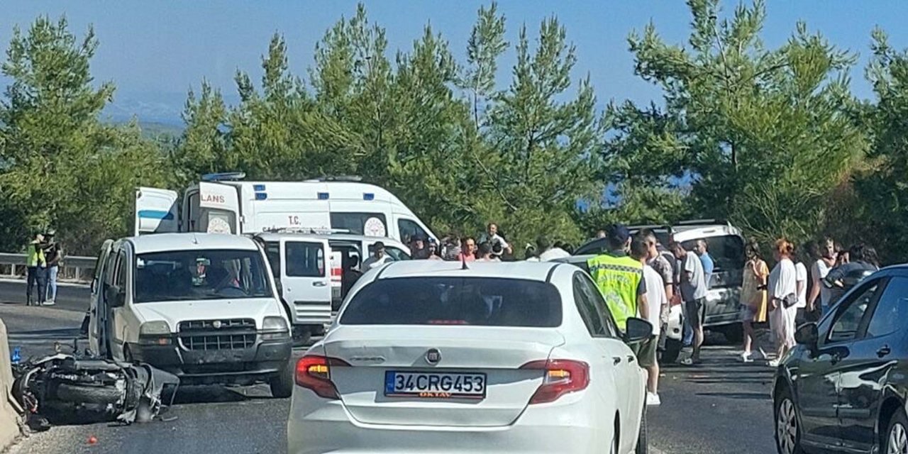 Menderes’te Zincirleme Kaza: 1 Ölü, 6 Yaralı