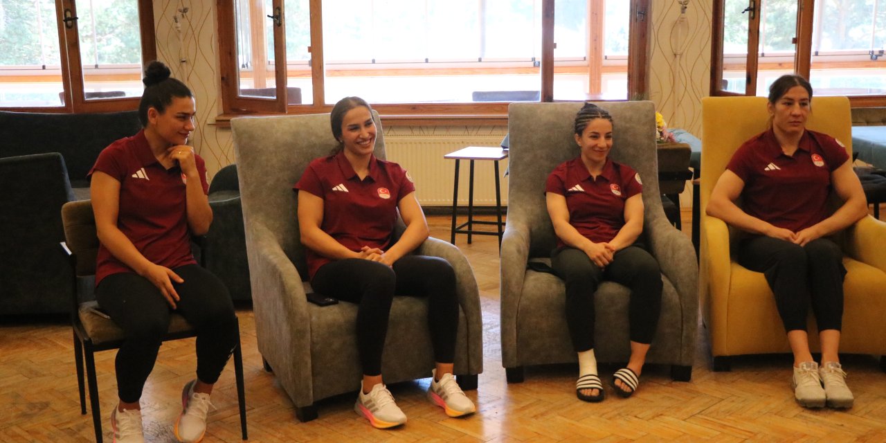 Kadın Güreşçiler, Olimpiyatlara Bolu’da Hazırlanıyor