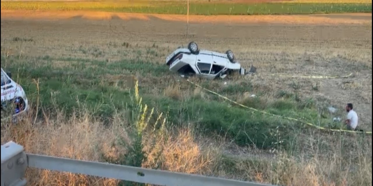 Kontrolden Çıkan Otomobil Takla Attı: Anne Öldü, Kızı Yaralandı