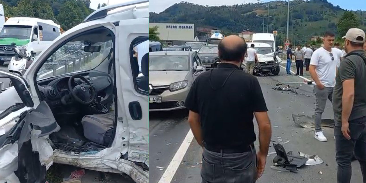 Rize'de trafik kazasında yaralanan sürücü hayatını kaybetti