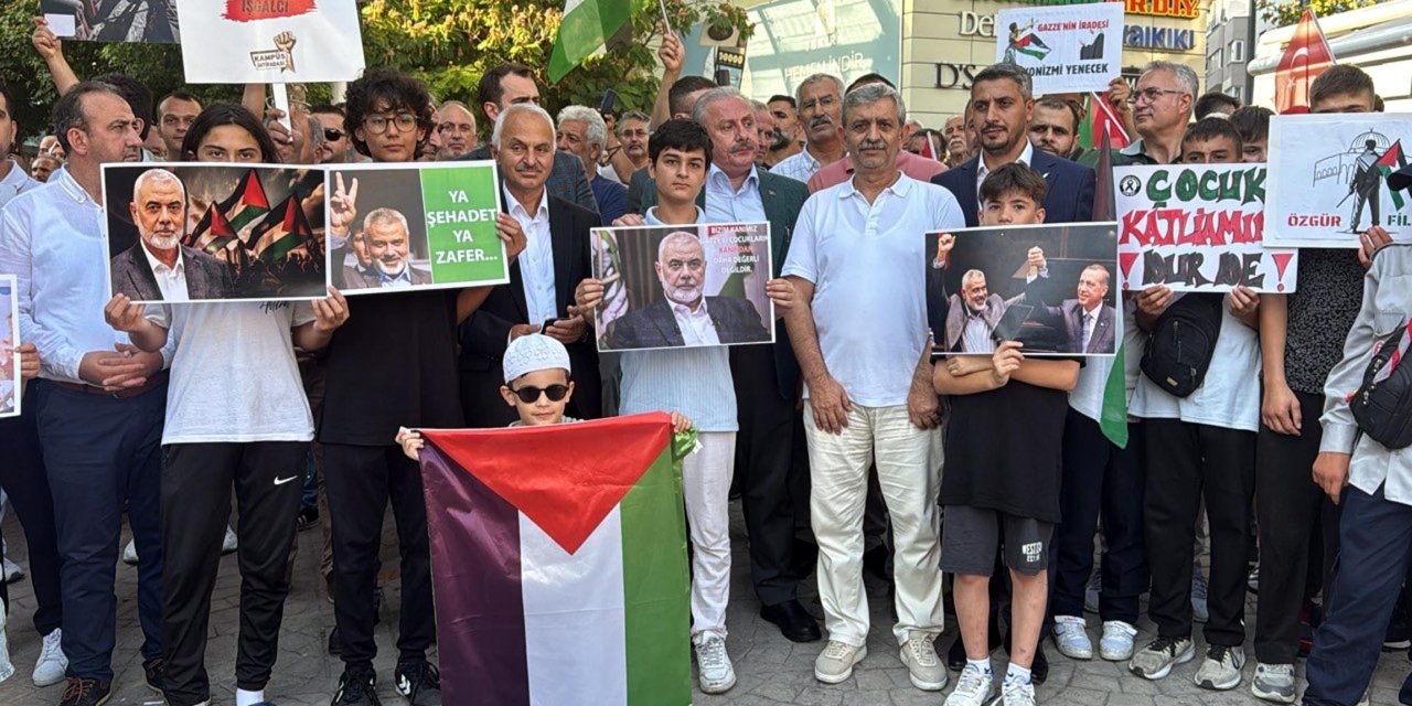 Tekirdağ'da İsrail'in Saldırılarına Tepki