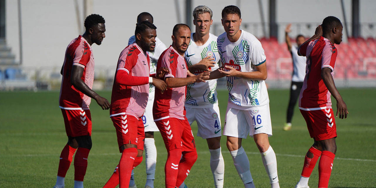 Çaykur Rizespor hazırlık maçında Samsunspor'u 1-0 yendi