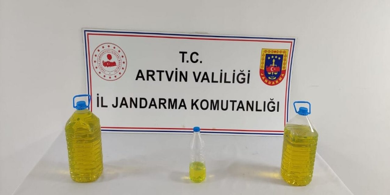 Artvin'de akaryakıt çaldığı iddiasıyla 1 kişi tutuklandı