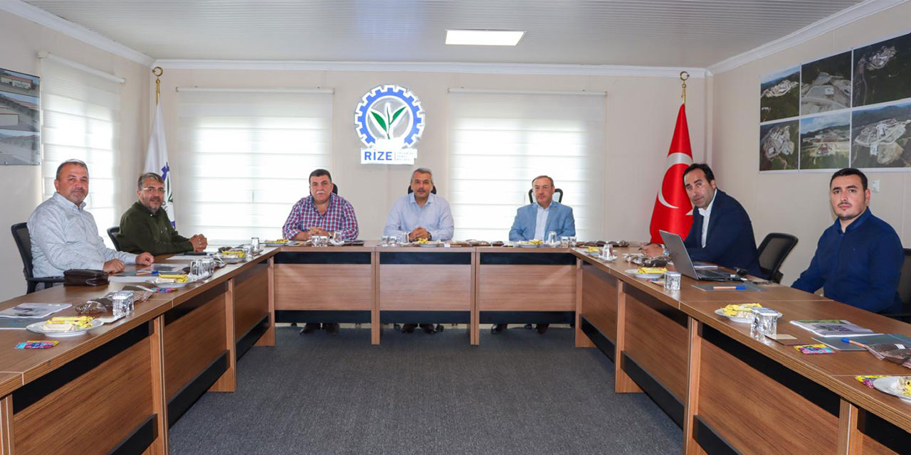 Rize Organize Sanayi Bölgesi (OSB) Yönetim Kurulu Toplantısı Gerçekleştirildi