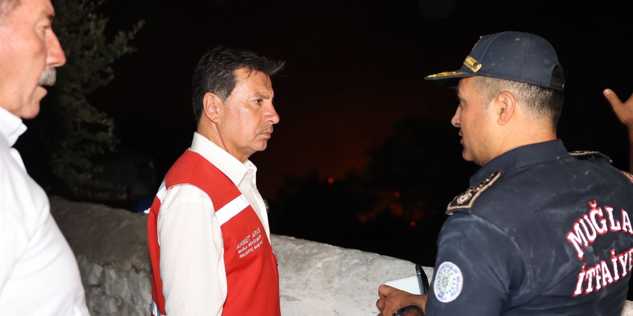 Muğla'da Orman Yangını (6)