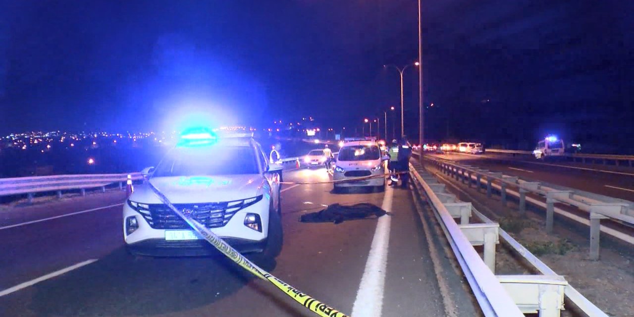 Büyükçekmece Tem'de Yolun Karşısına Geçmeye Çalışan Yaya, Otomobilin Çarpması Sonucu Öldü