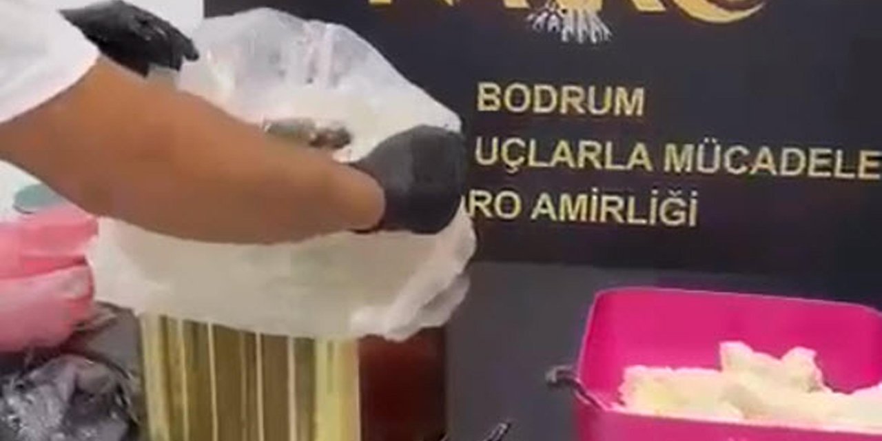 Peynir Tenekesinden 1 Kilo 711 Gram Esrar Çıktı