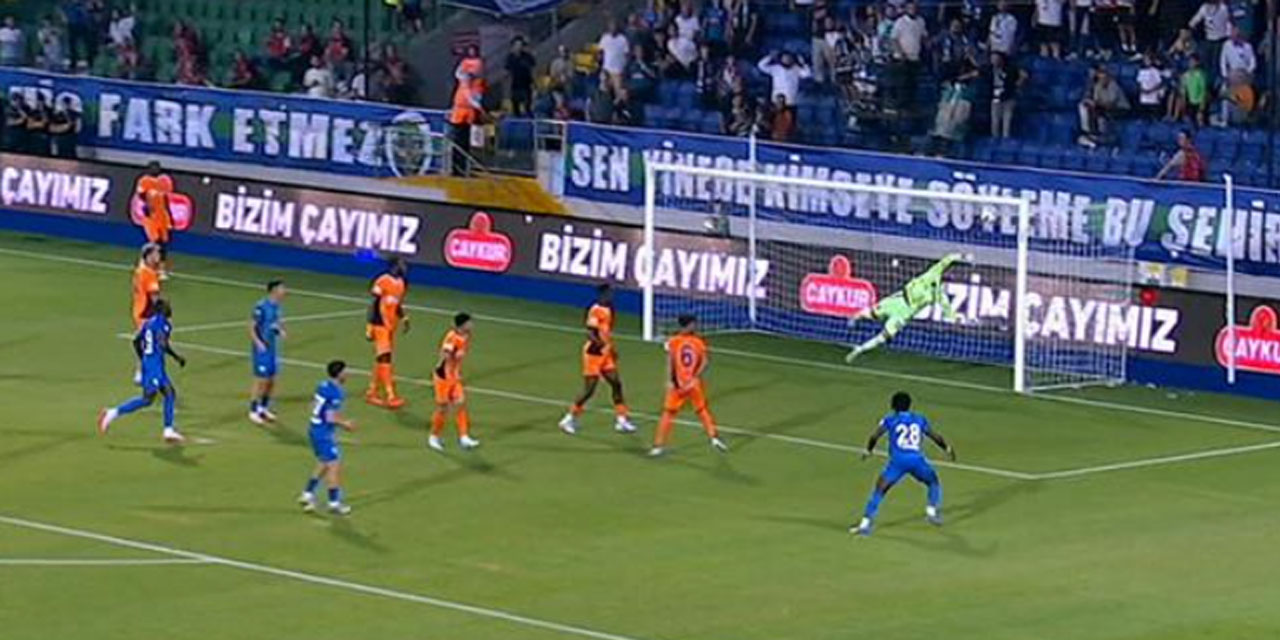 Çaykur Rizespor Yeni Sezonda İlk Golü Kalesinde Gördü