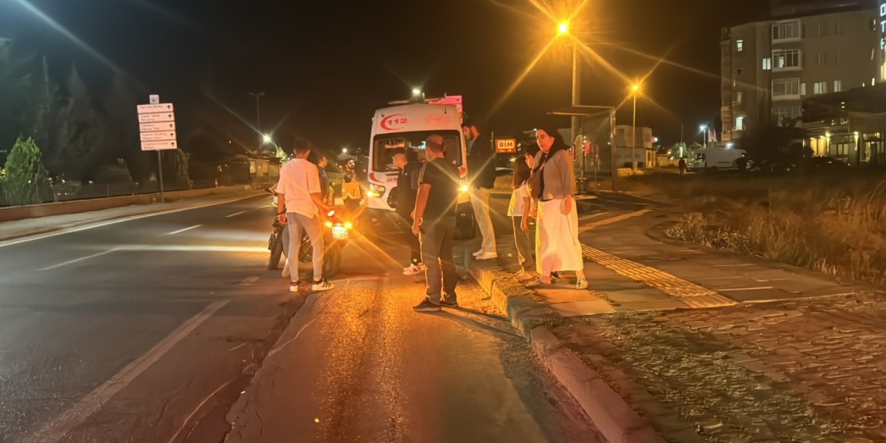 Sivas’ta Motosikletin Çarptığı Yaya Ağır Yaralandı