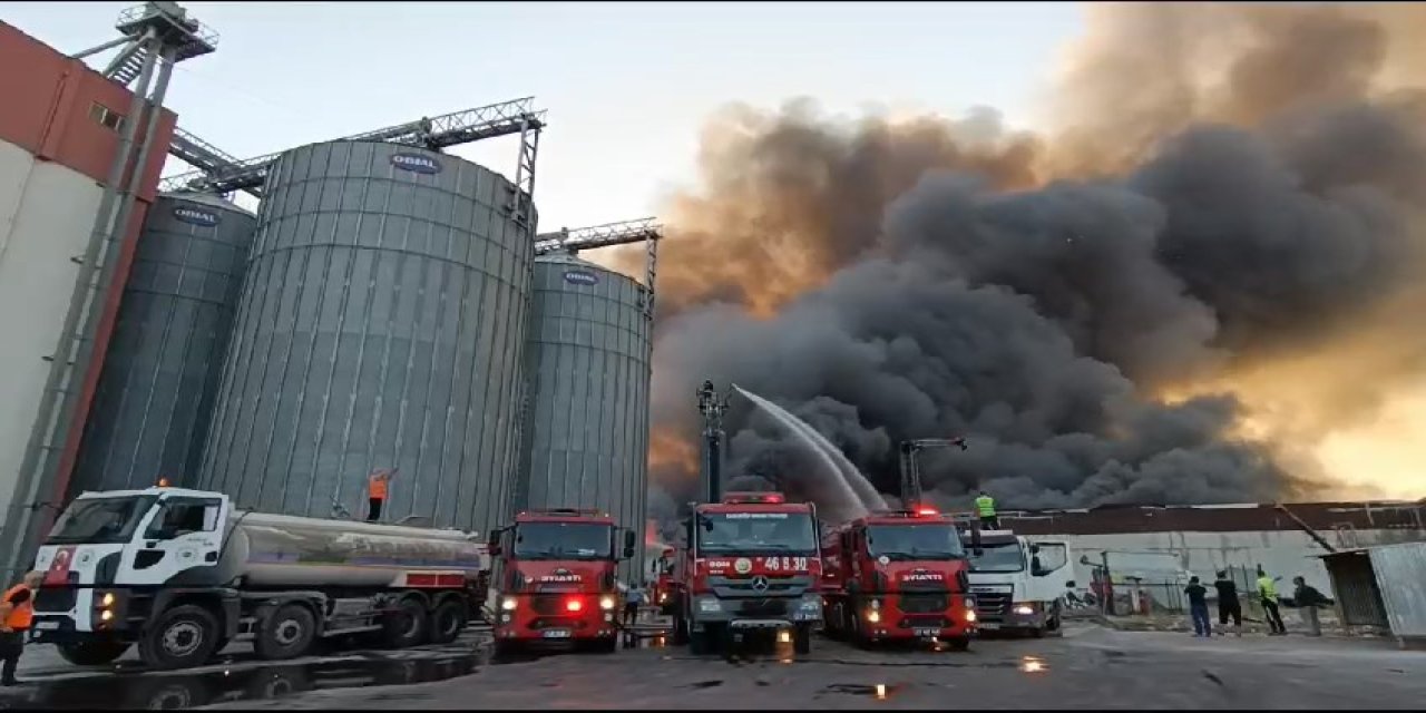 Gaziantep'te, Halı Fabrikasında Yangın- 1