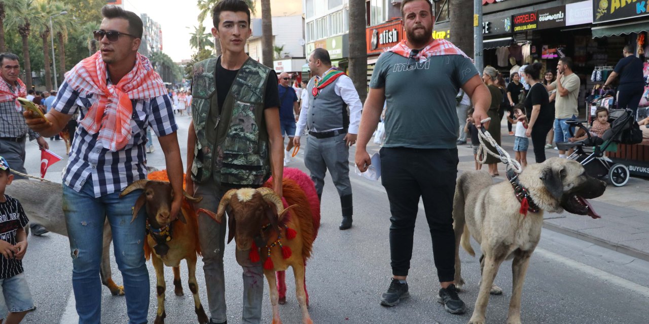 Denizli'de 8 Asırdır Süren 'Sudan Koyun Atlatma Yarışması Ve Çoban Bayramı' Öncesi Kortej Yürüyüşü