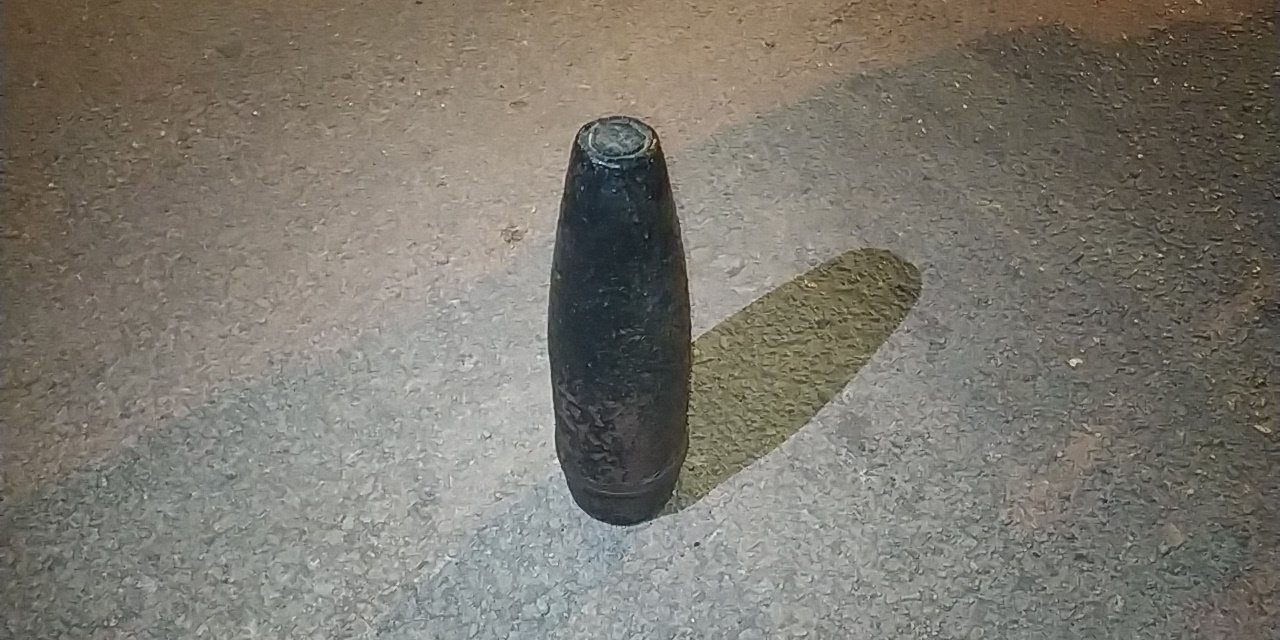 Oğlu İhbar Etti; Evinde 1'incü Dünya Savaşı'ndan Kaldığı Değerlendirilen Mühimmat Bulundu