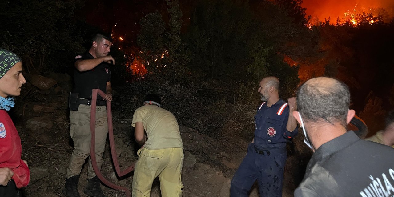 Milas'ta Orman Yangını (3)