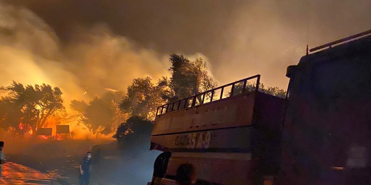 Urla'da Makilik Yangını (2)