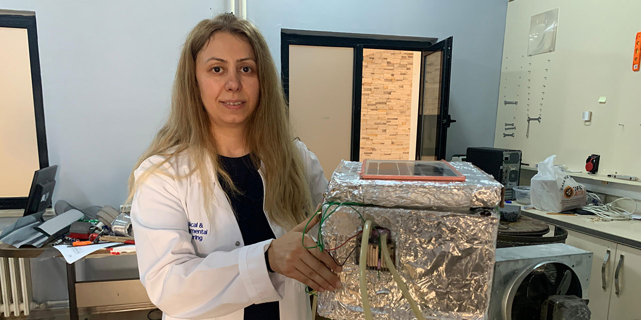 RTEÜ'lü akademisyen Doç. Dr. Pınar Mert Cüce'nin taşınabilir aşı dolabına İngiltere'den ödül