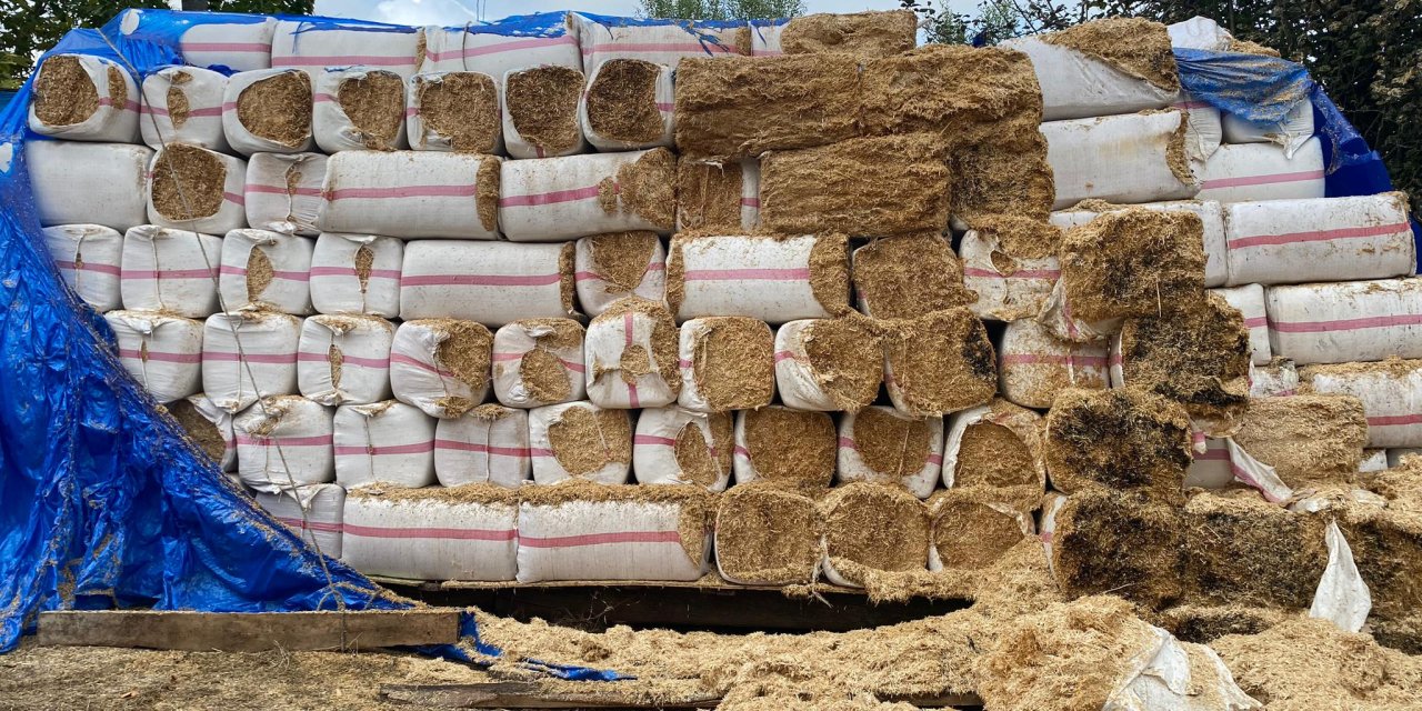 Ordu'da Mandırada Yangın; 100 Ton Saman, Kamyon Ve İki Zirai Tarım Aracı Yandı