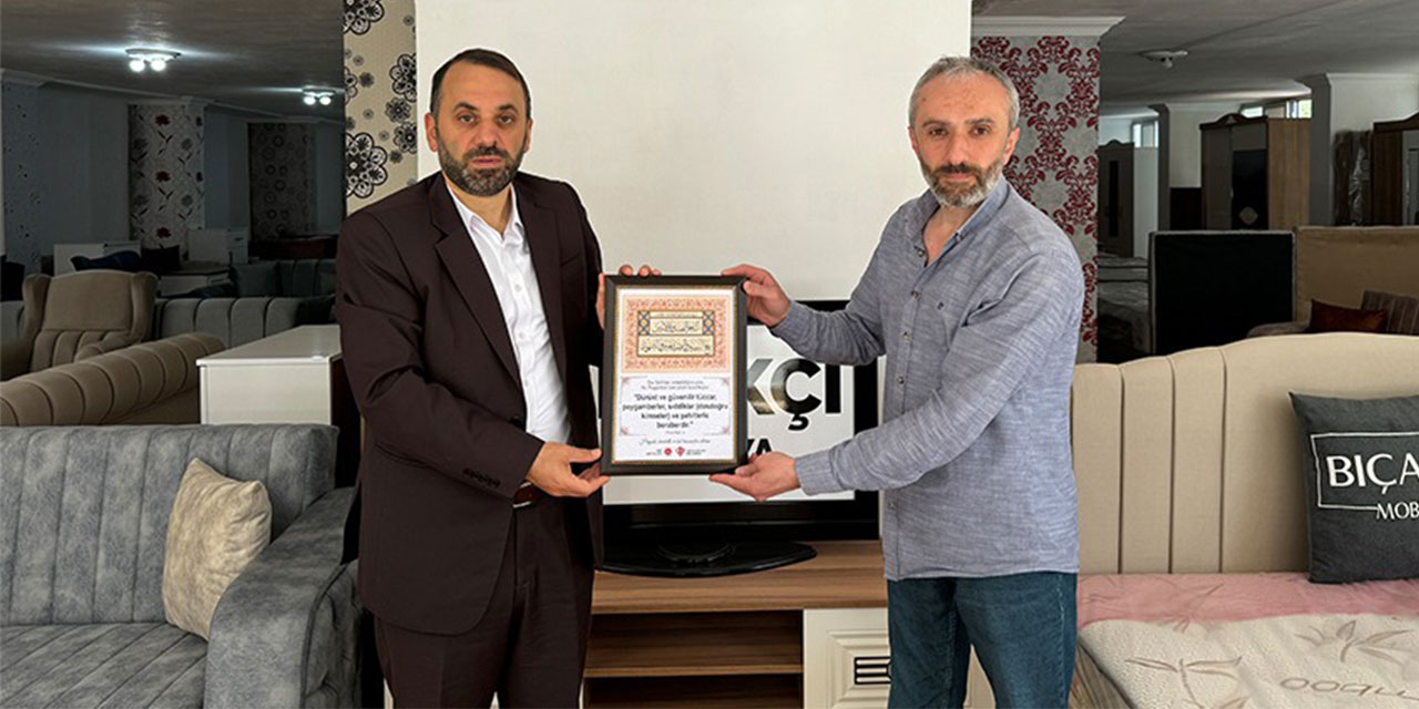 Rize esnafına irşat ziyaretleri sürüyor