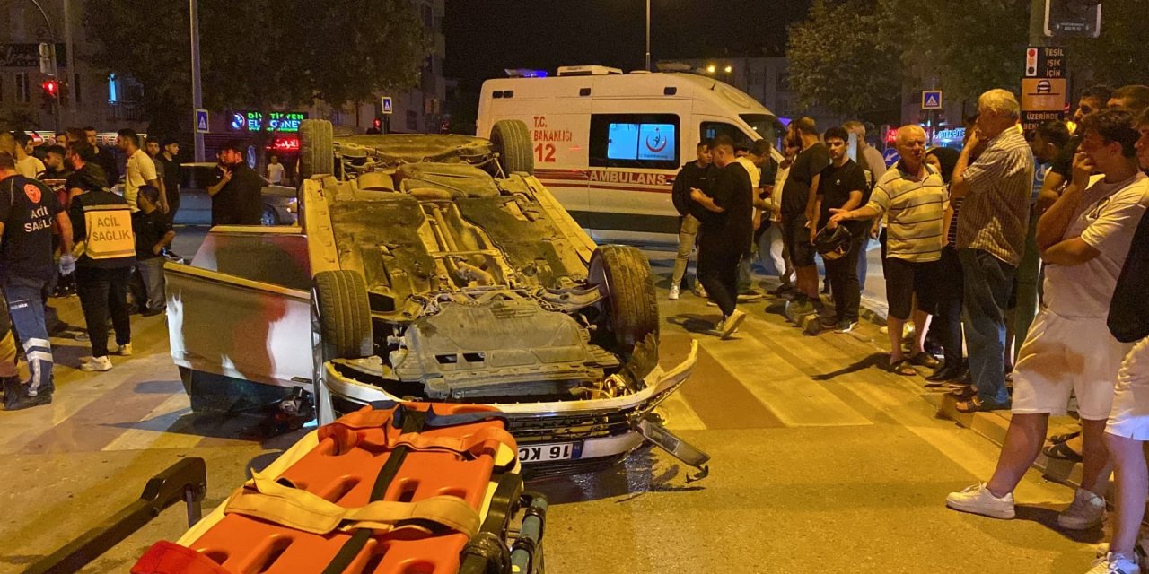 Takla Atan Otomobilin Alkollü Sürücüsünün Arkadaşı: Yarın Askere Gidiyor, Alkolmetreyi Üflemesin