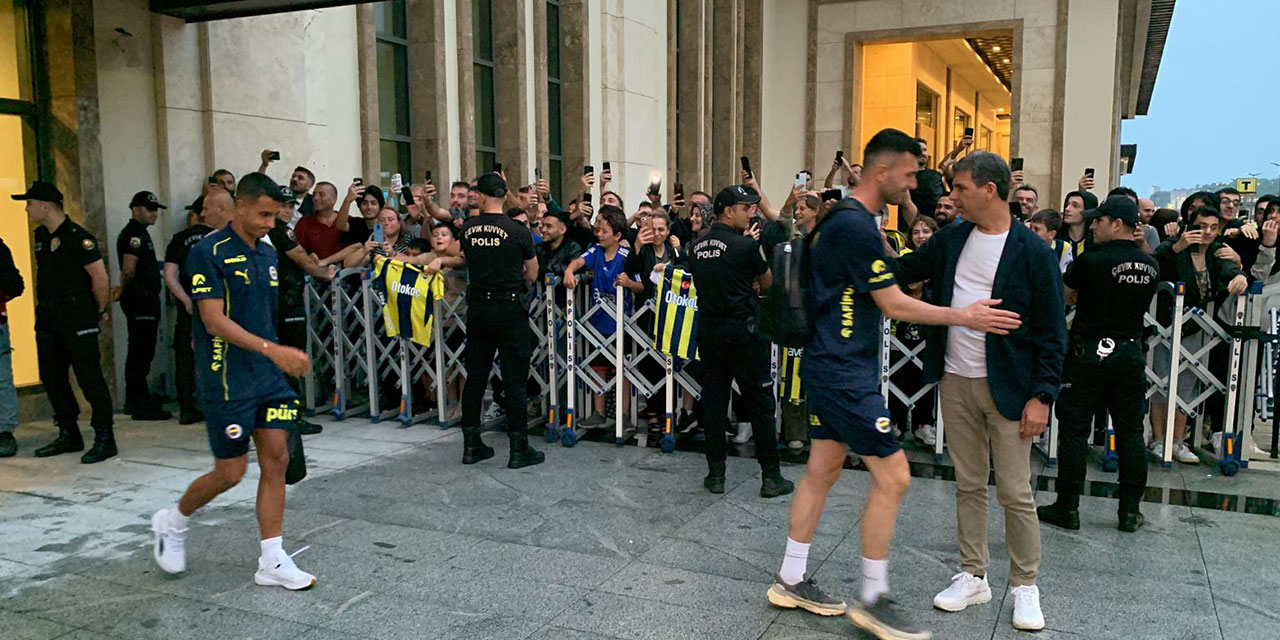 Fenerbahçe, Çaykur Rizespor karşılaşması için Rize'ye geldi