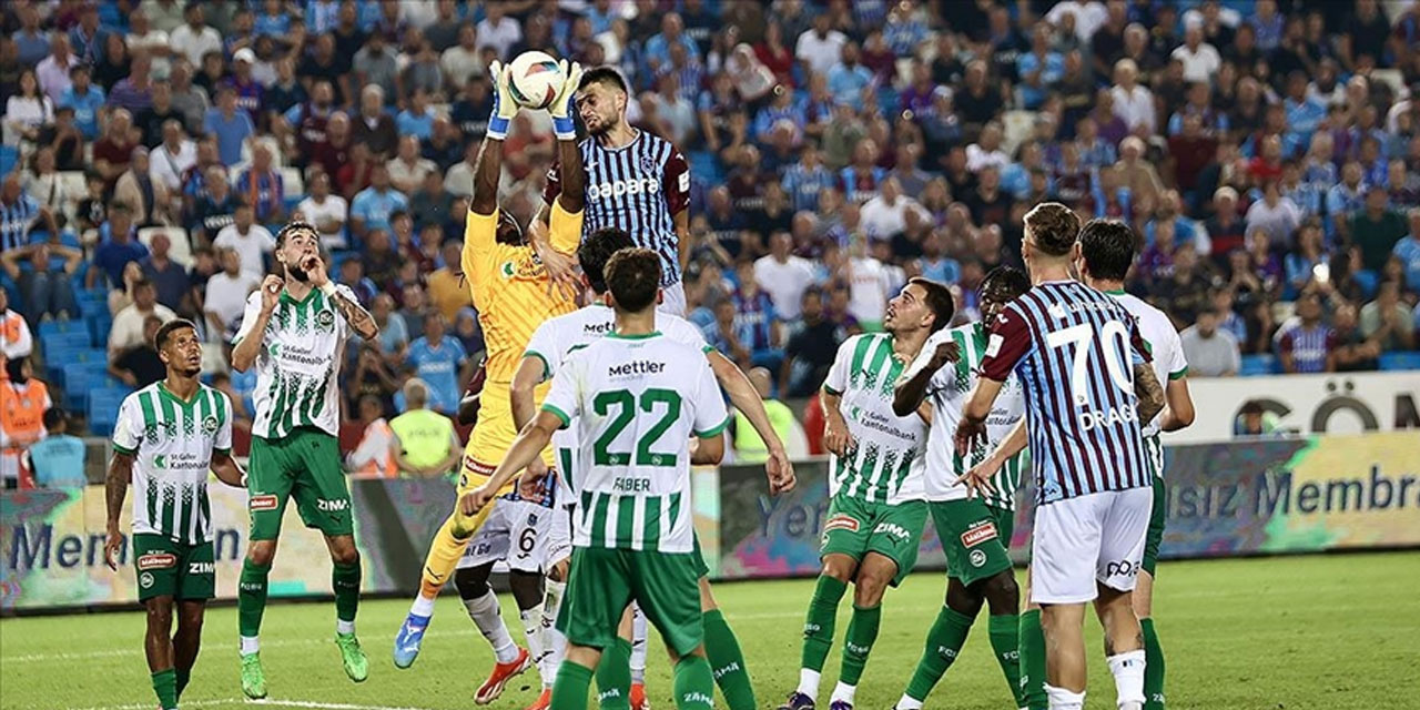 Trabzonspor Avrupa'ya veda etti