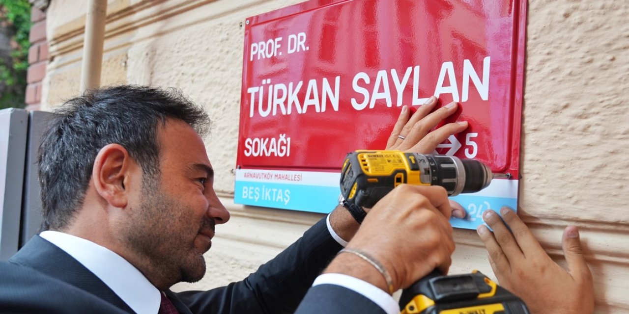 İstanbul - Prof. Dr. Türkan Saylan'ın Adı Verilen Sokağa Tabela Asıldı
