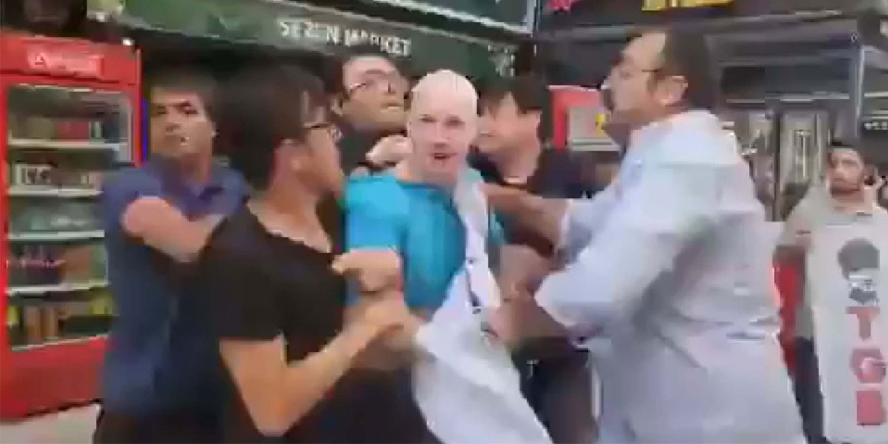 İzmir'de ABD askerinin başına çuval geçirdiler; 15 kişi gözaltına alındı: O anlar kamerada