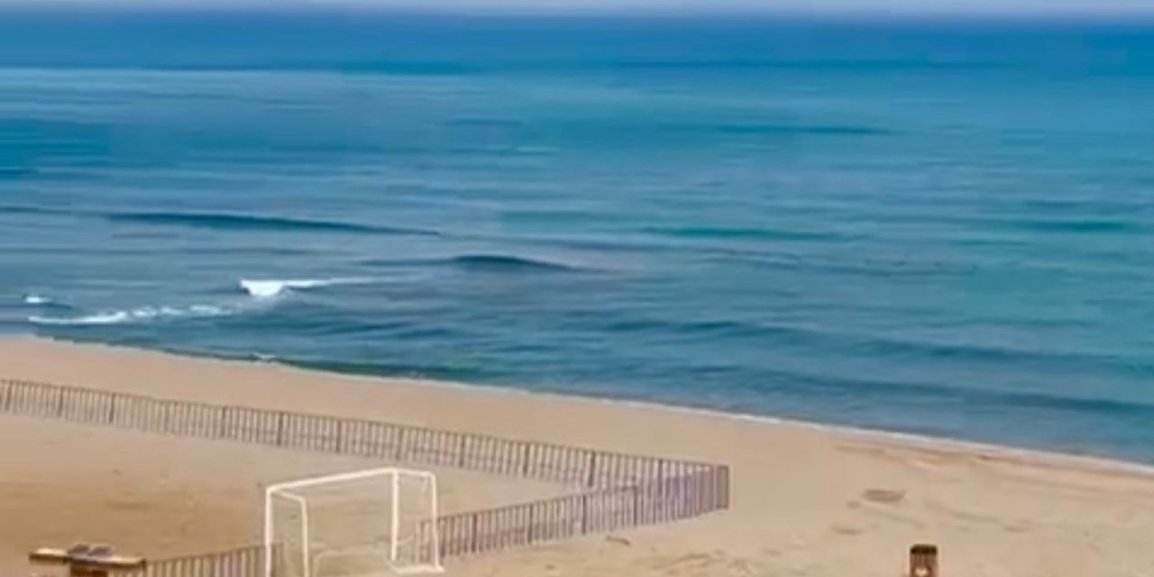 Bartın'da Yağmur Sonrası Deniz Üzerinde Gökkuşağı Oluştu