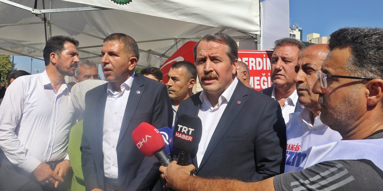 Diyarbakır Memur-sen Genel Başkanından Diyarbakır Büyükşehir Belediyesi’nde İşten Çıkarılan İşçilere Ziyaret