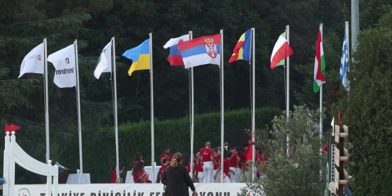 İstanbul- Kemer Atlı Spor Kulübü'nde Balkan Şampiyonası Heyecanı Sürüyor