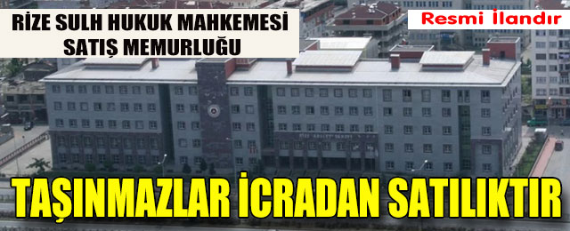 Taşınmazlar İcradan Satılıktır