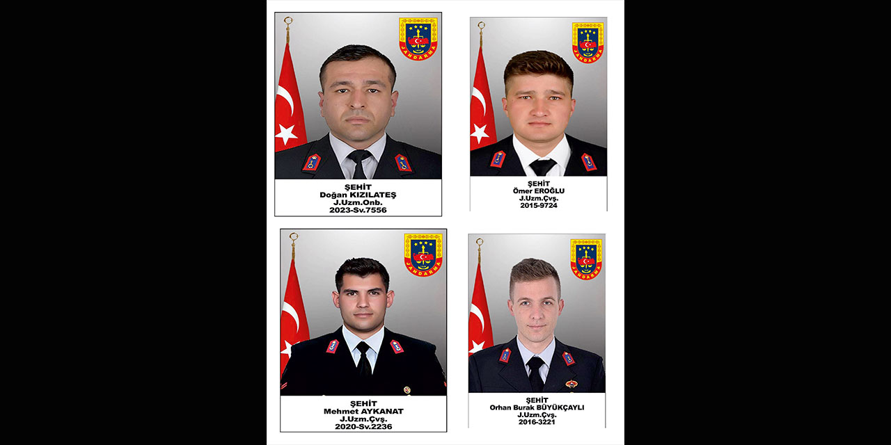 Tunceli’de askeri araç devrildi 4 şehit, 1 asker yaralı