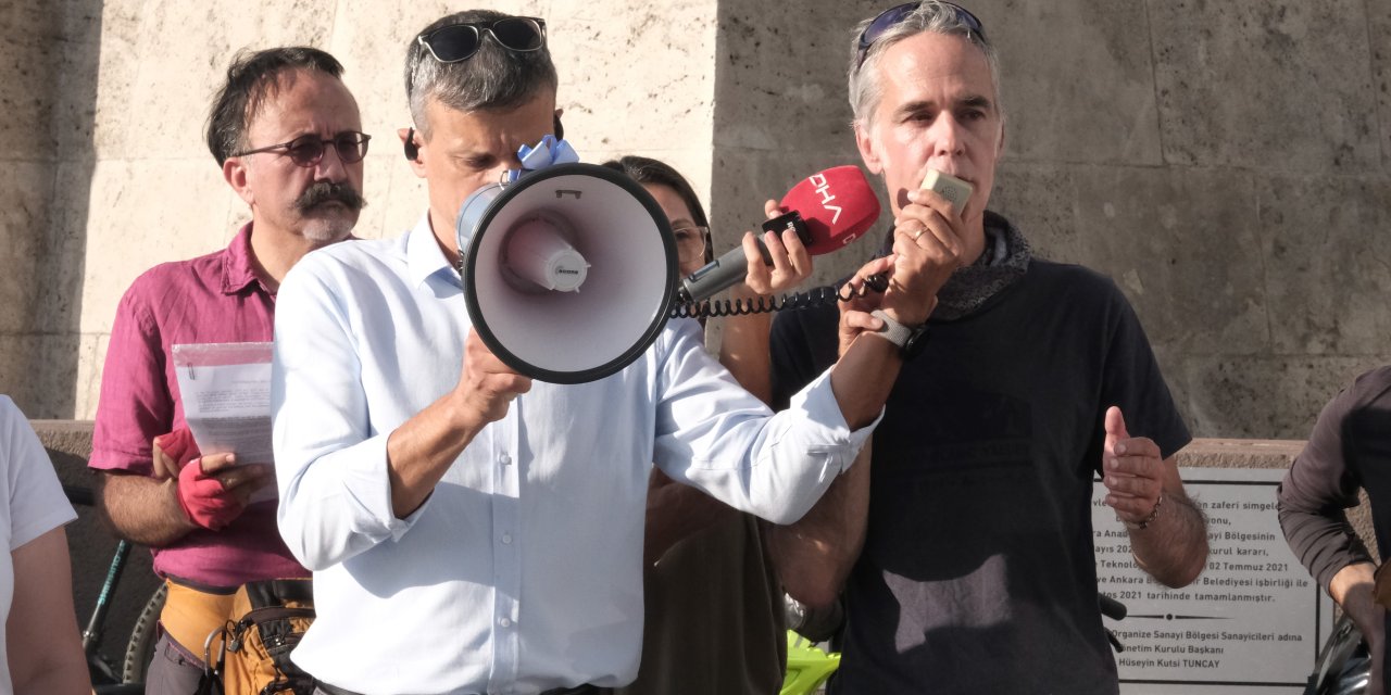 Ankara - Bisikletle Bakü'ye Giden İklim Aktivistlerinden 'İklim Krizi' Açıklaması