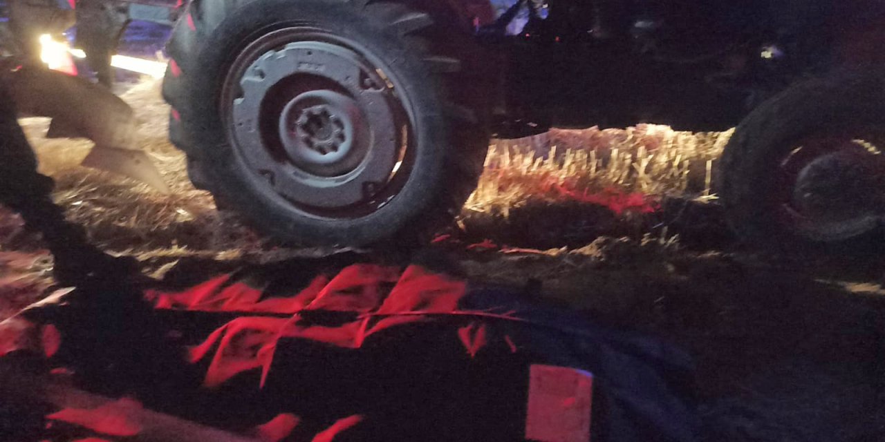 Konya - Pulluğun Kırdığı Pimi Takmak İsterken Hareket Eden Traktörünün Altında Kalıp Öldü