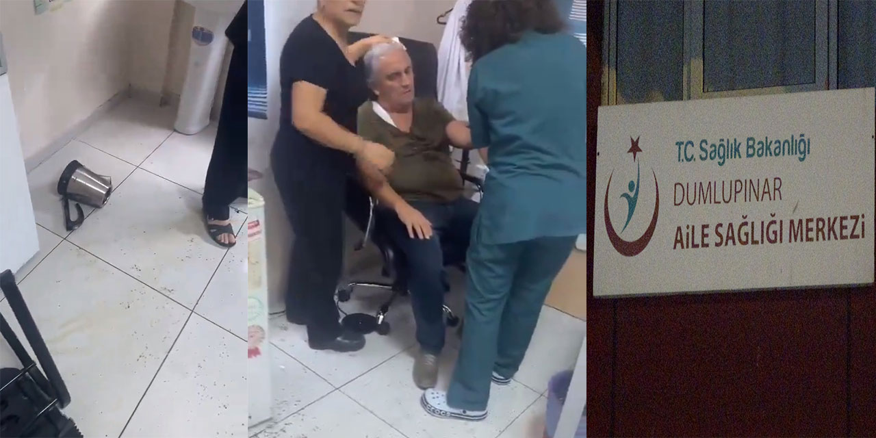 'Kaydın Yok' Diyen Doktora Elektrikli Çaydanlıkla Saldırıp, Ağır Yaraladı