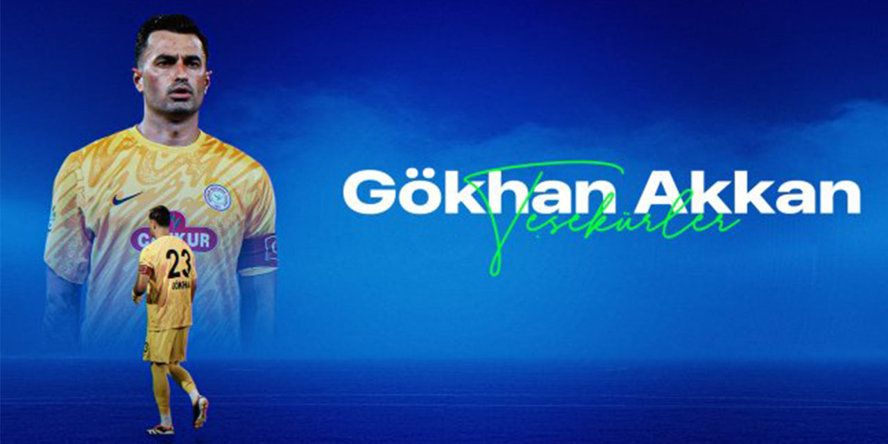 Çaykur Rizespor’dan Gökhan Akkan’a Veda Videosu