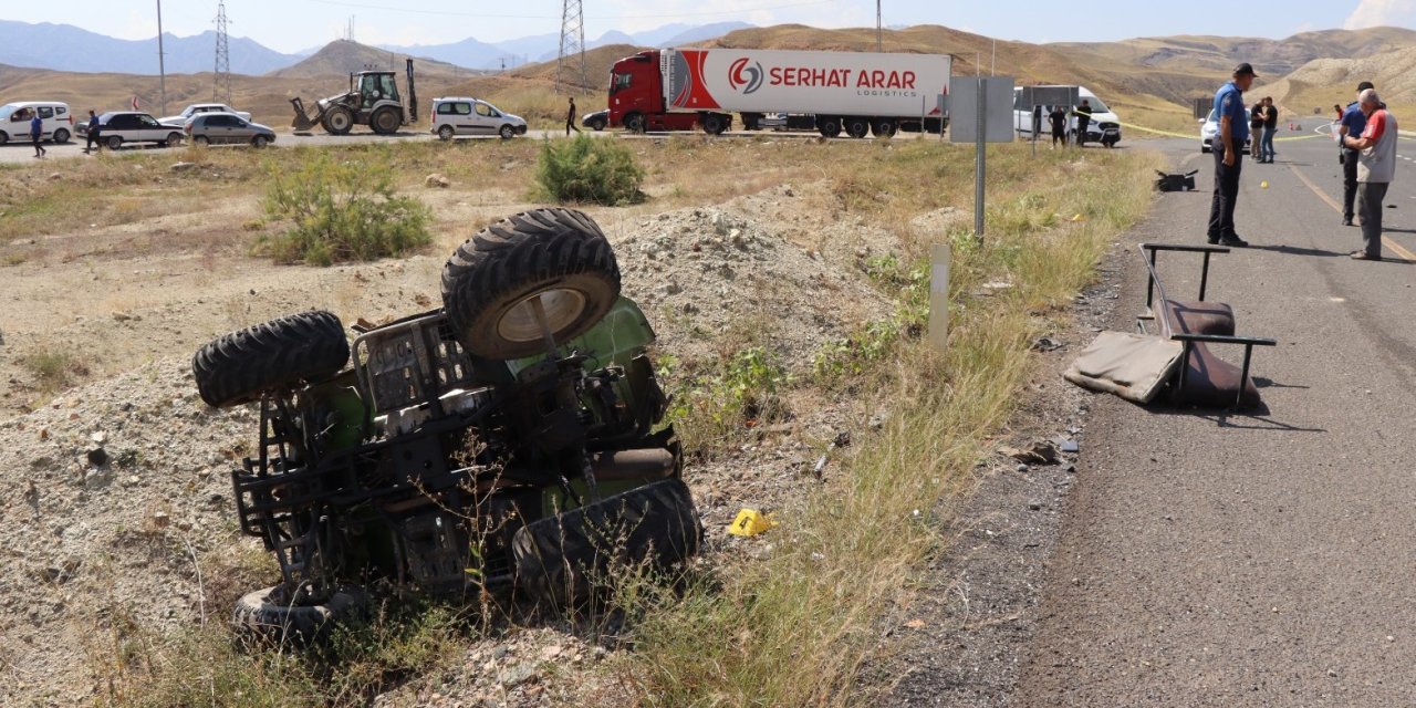Minibüsün çarptığı ATV'nin sürücüsü öldü