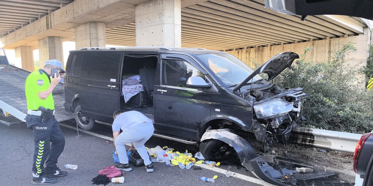 Taziye dönüşü kaza; 1'i ağır, 10 yaralı