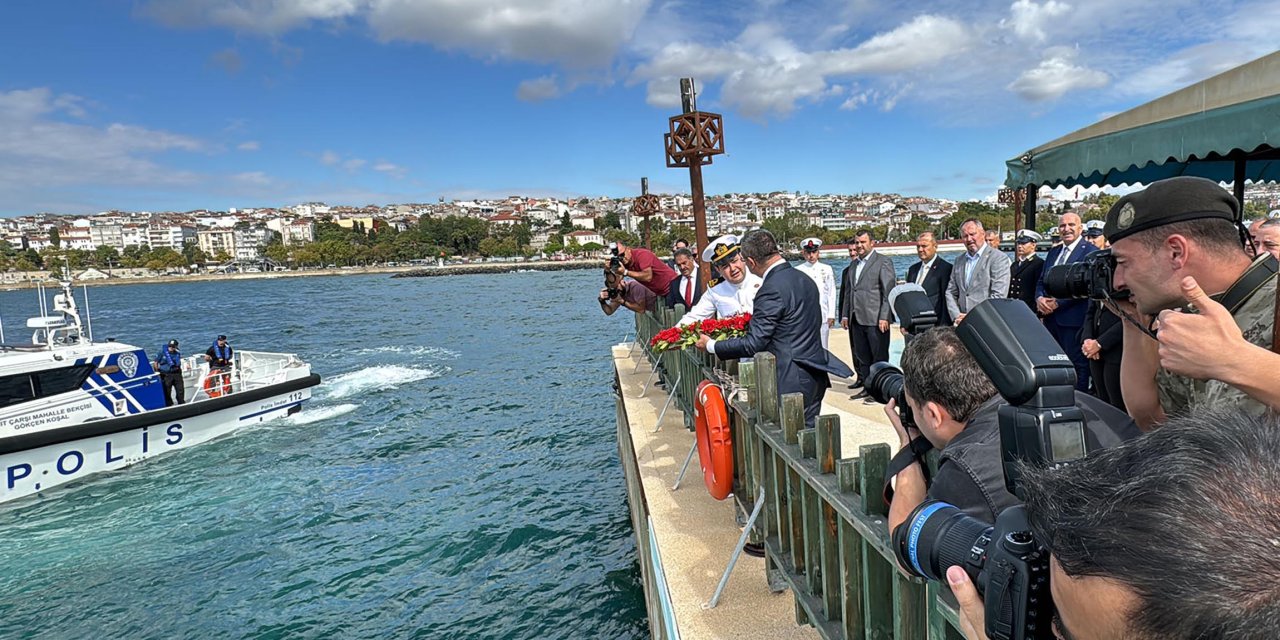 Tekirdağ'da Ertuğrul Fırkateyni Şehitleri Anıldı