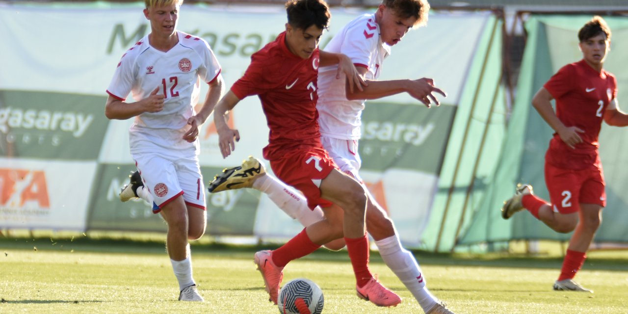 Türkiye U16 - Danimarka U16: 4-2