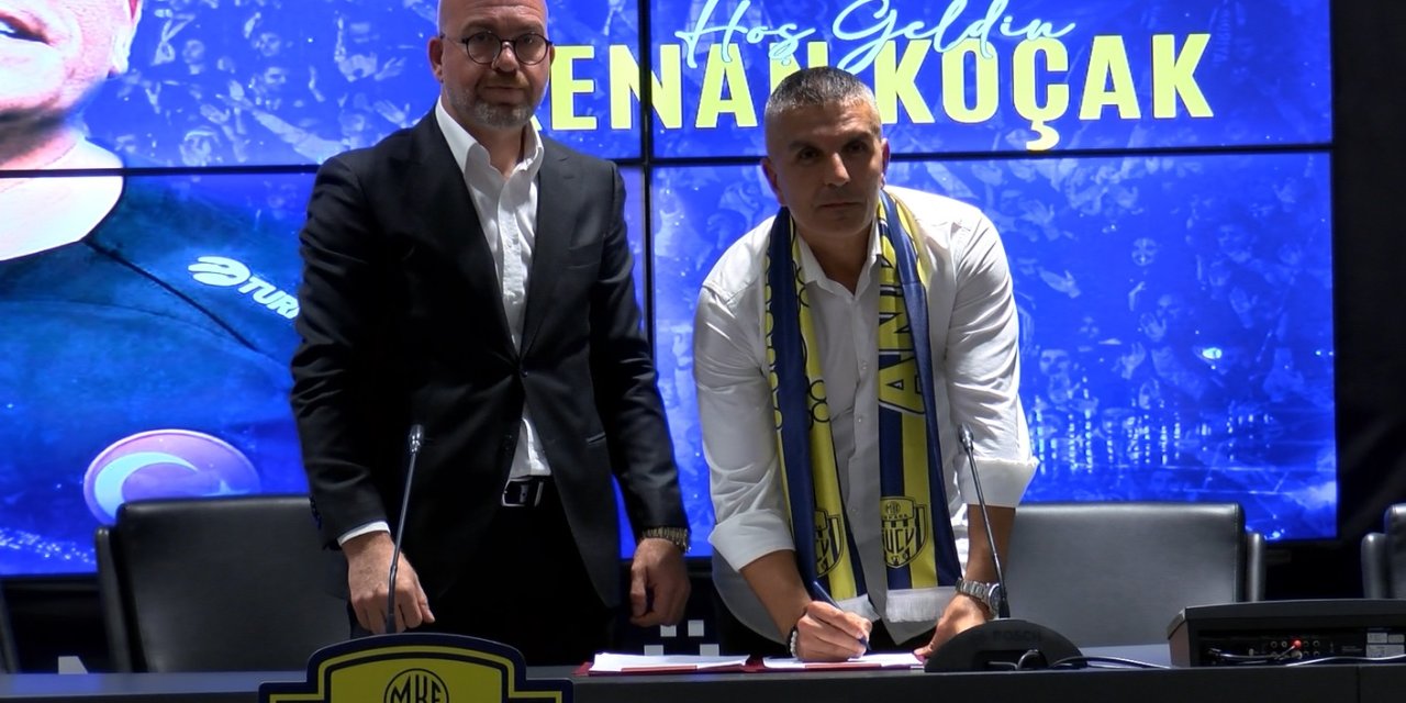 Mke Ankaragücü, Teknik Direktör Kenan Koçak İle 2 Yıllık Sözleşme İmzaladı