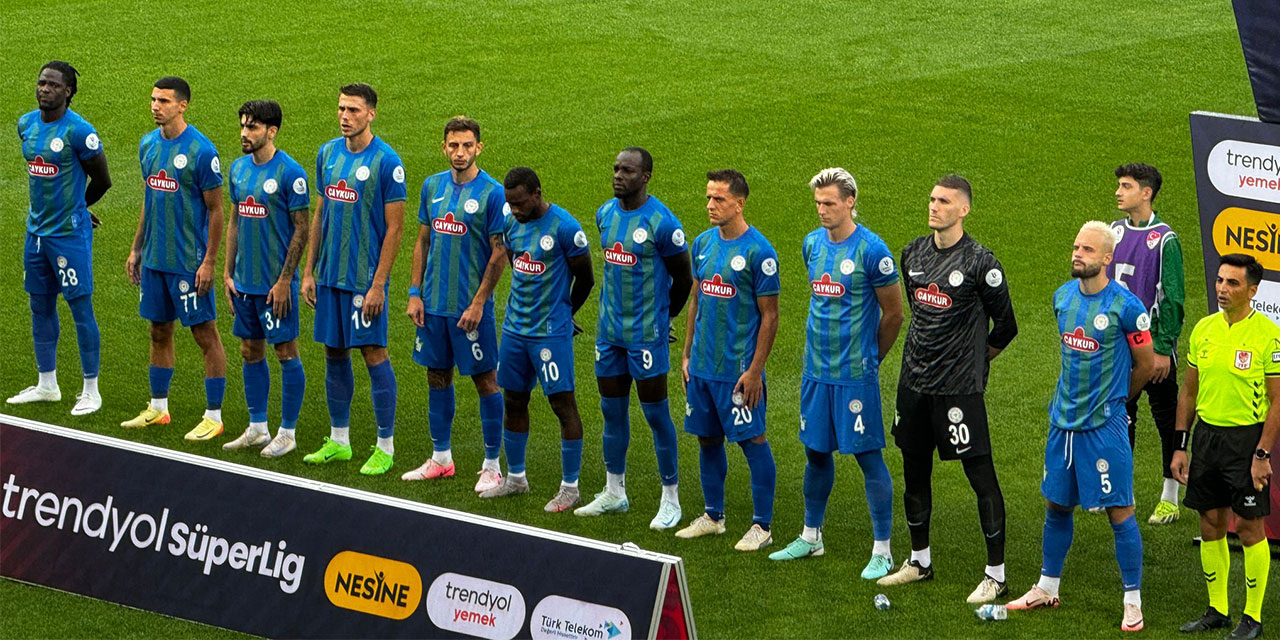 Çaykur Rizespor’un Samsunspor maçı ilk 11’i belli oldu