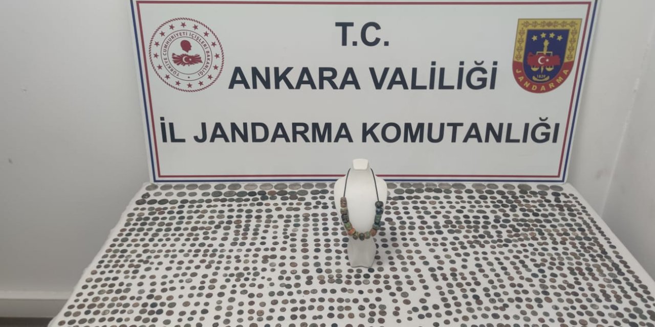 Ankara'da 1487 Adet Tarihi Sikke Ele Geçirildi