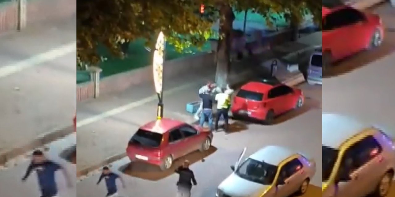 Polise Mukavemet Gösterip, Silah Çektiler; Olay Kamerada