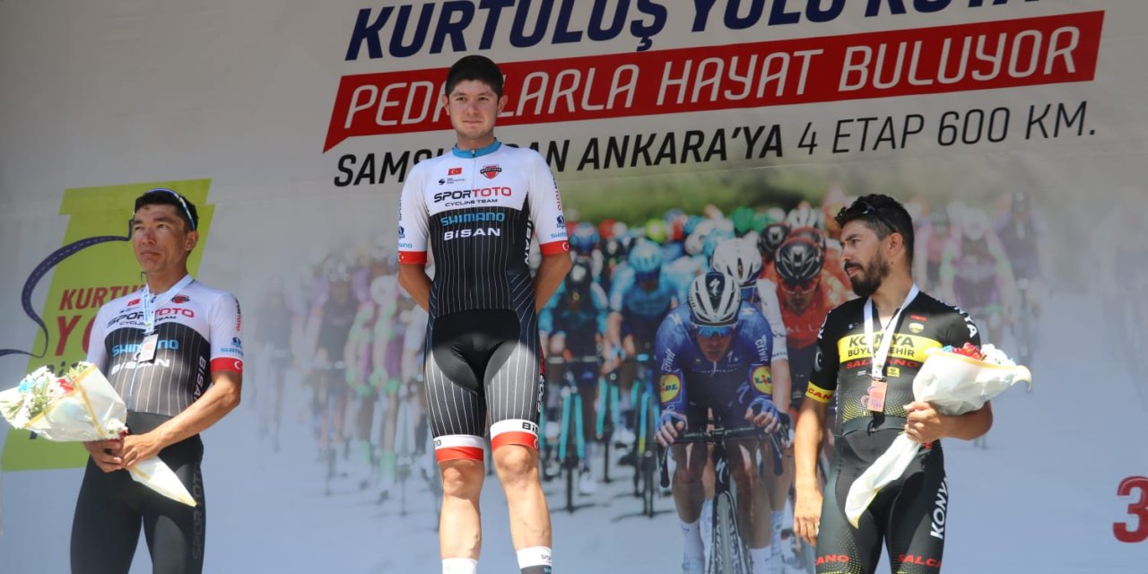 Kurtuluş Yolu Bisiklet Turu'nun Havza-amasya Etabı Tamamlandı