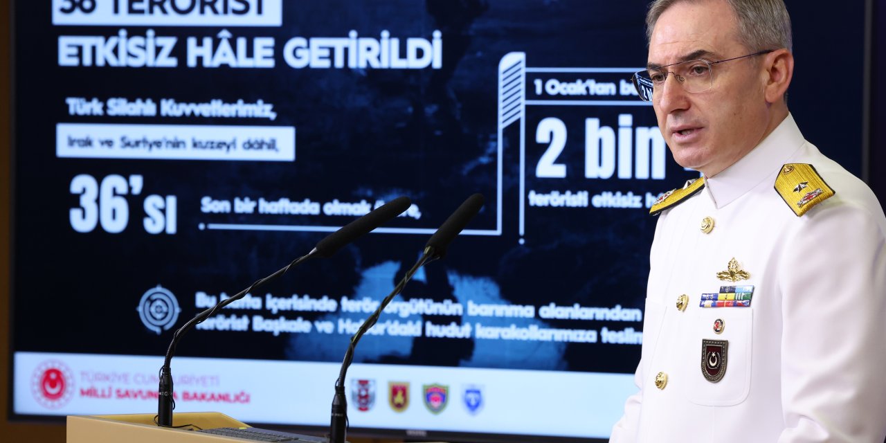 Msb: 1 Haftada 36 Terörist Etkisiz Hale Getirildi