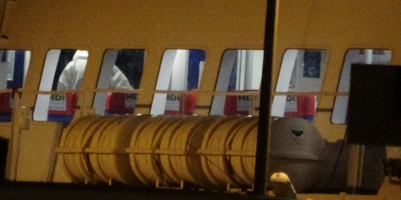 Bursa'da, İskeleye Yanaşan Feribotun Tuvaletinde Ceset Bulundu