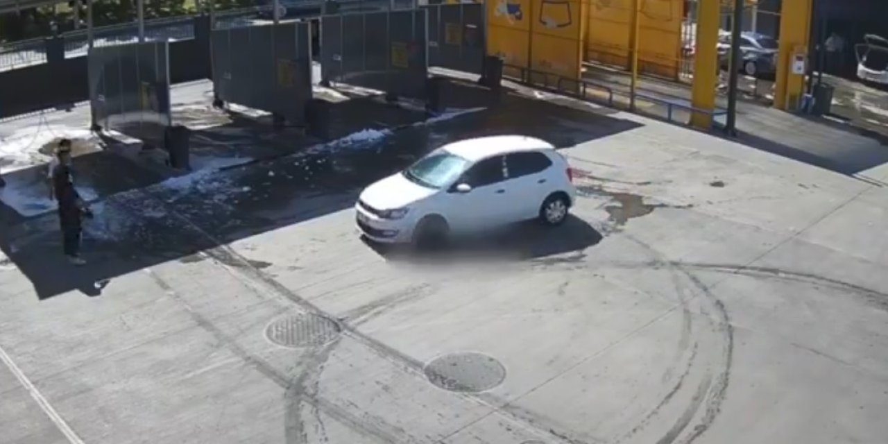 Kayseri - Akaryakıt İstasyonunda  Drift Atan Sürücüye 32 Bin Tl Ceza; O Anlar Kamerada